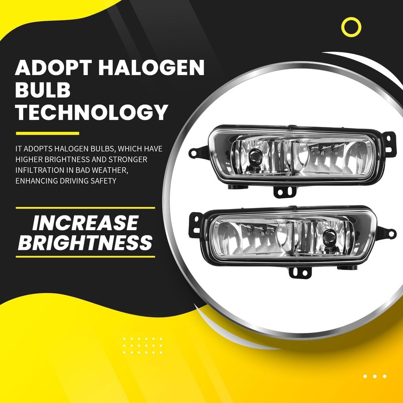 OsyphereX Fog Light Assembly Compatible with Transit 2020 2021 2022