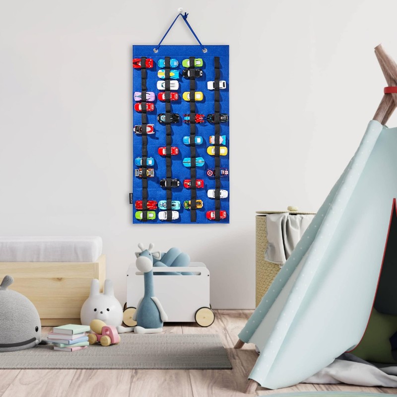 Hanging Storage Organizer for Hot Wheels, XICEN Storage Case Compatible