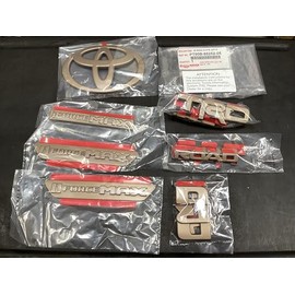 Toyota 4Runner TRD Off-Road Premium Bronze Emblem Overlay Set, 2025+, OEM Part PT90B-89252-05
