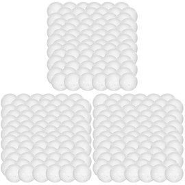 LALAFINA 6000 Pcs 3mm Lab Boiling Stones Solid Round Clear Glass Ball Boiling Stones Soda Lime Glass Beads for Bottle Shaking Mixing