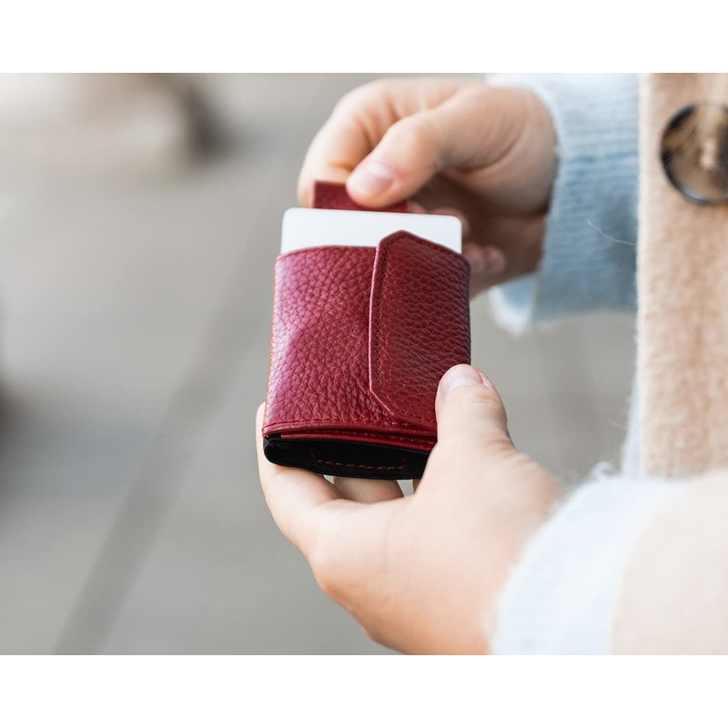 Jaimie Jacobs Unisex Minimalist Wallet, Nano Boy Pocket Mini Textile