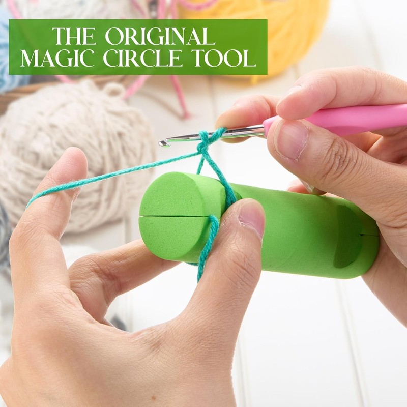 1 Pack Circle 4 Inch All Sizes Circle Crochet Tool