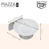 bremermann Piazza Bathroom Series Soap Dish, Matt Stainless Steel &