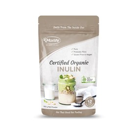 Morlife Inulin Powder Certified Organic 150g