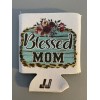 Unbranded Blessed Mom Country Flower Can Cooler