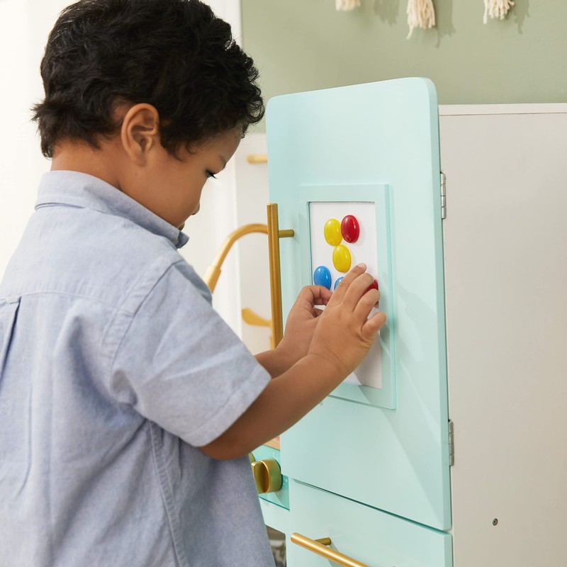 Teamson Kids - Wooden Play Kitchen Set for Kids, Children