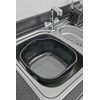 Addis Soft touch Washing Up Bowl, Black/Grey, 9L, 516437