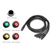 Electric Bike Connector 1T4 Extend Cable 105cm Connect E-Bike Throttle/Ebrake/Display