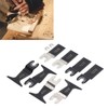 10Pcs Oscillating Saw Blades Universal Quick Release Tool Accessories Kit