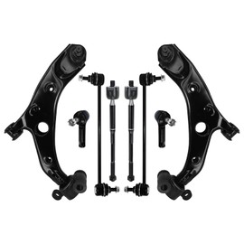 HAWK BROTHER Control Arm, Replacement For Front Lower Control Arm with Ball Joint Sway Bar Tie Rod Compatible With 2013-2016 Mazda CX-5-8 Pcs