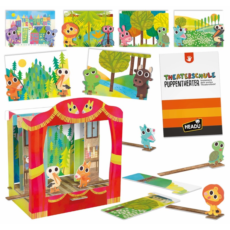 Headu "Theaterschule Puppentheater – Stage Your First Theatre!": Educational Game
