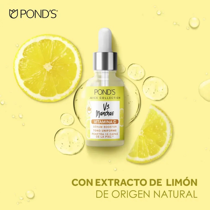 Pond's Sérum Booster Facial Vs. Manchas Con Vitamina C 30gr