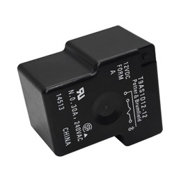 Relay T9AS1D12-12 (Set of 2), 12VDC 30A SPST-NO PCB Power Relay - Versatile for PC Board or Panel-Mounted Applications