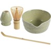 Matcha Whisk Set Ceramic Matcha Whisk Reusable Matcha Bowl Kit