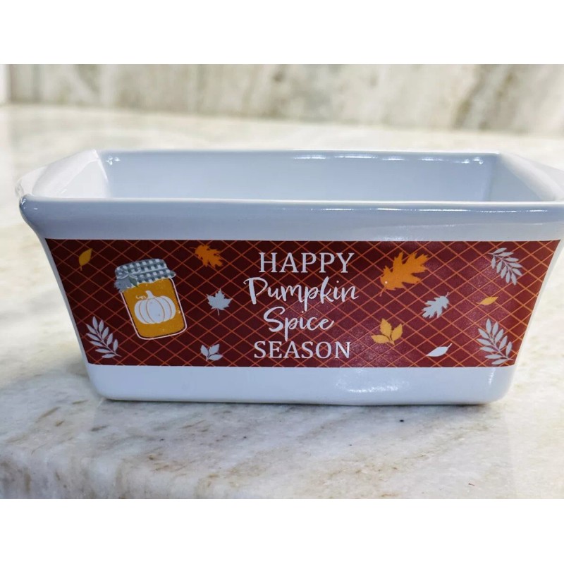 Royal Norfolk Mini Loaf Pan Fall Autumn Harvest Oven &