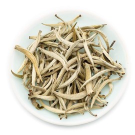 Oriarm 500g (Pack of 2) Imperial Yunnan Silver Needle White Tea Loose Leaf - Bai Hao Yinzhen Chinese Silver Tips Tea- Caffeine Level Low