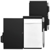 2 Pieces Metal Pocket Notebook with Pen and Refillable Paper,