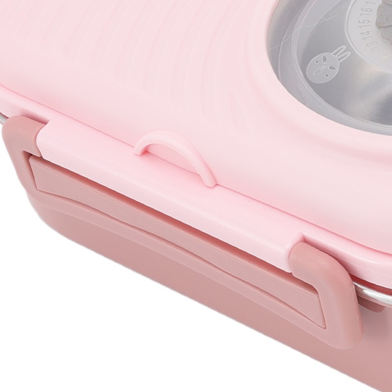 1450ml Bento Lunch Box Stainless Steel Compartment Thermal Bento Box