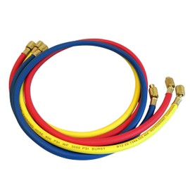 Hotei-son R134a R12 R22 R502 Replacement Gas Charger Hose Set of 3 47.2 / 59.1 inches (120 / 150 cm)