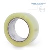LOGANPACK Heavy Duty Packing Tape 36 Rolls, Total 3960Y, Clear,