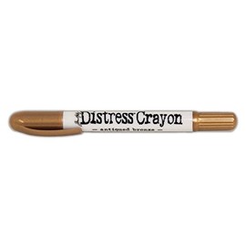 Ranger Antique Bronze Tim Holtz Distress Metallics Crayons