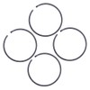 Gubeter 4 Piece 36mm x 1.5mm Piston Ring Set for