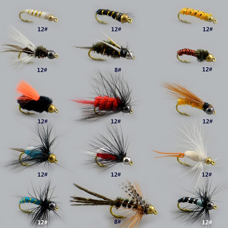 Fly Fishing Fly Set with Fly Box