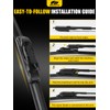 MIKKUPPA 20"/20"/12"/11" Windshield Wiper Blades - Replacement for 2008-2012 Ford