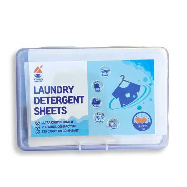 Travel Laundry Detergent Sheets Easy to Use, More Convenient than