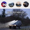 URAQT LED Work Light, 2 x 60 W Car Headlight,