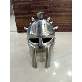 THOR INSTRUMENTS Armor Maximus Gladiator Mini Helmet Office Desk Decor Rustic Vintage Home Decor Gifts