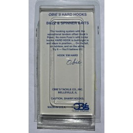 OB’s 1/4oz Buzzbait Obie’s Hard Hook Yellow w/Aluminum Silver Blade Fishing Lure
