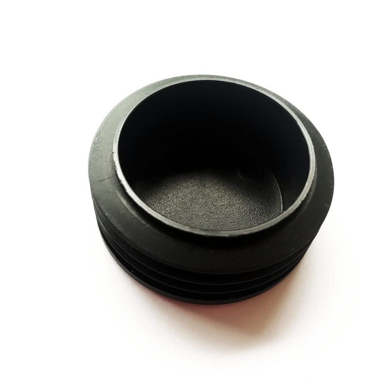 CaSuTong 2 3/8 Inch (60mm) Round Plastic Plugs, Tubing End