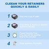 Ultrasonic Retainer Cleaner Machine,Ultrasonic Cleaner Machine for Rerainers,48khz Quickly Cleaning