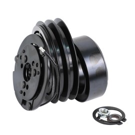 ACTECmax AC Compressor Clutch Assembly Kit for SD 508 5H14 2PK 12V V Belt