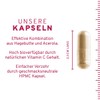 High-dose 600 mg natural vitamin C from acerola extract and