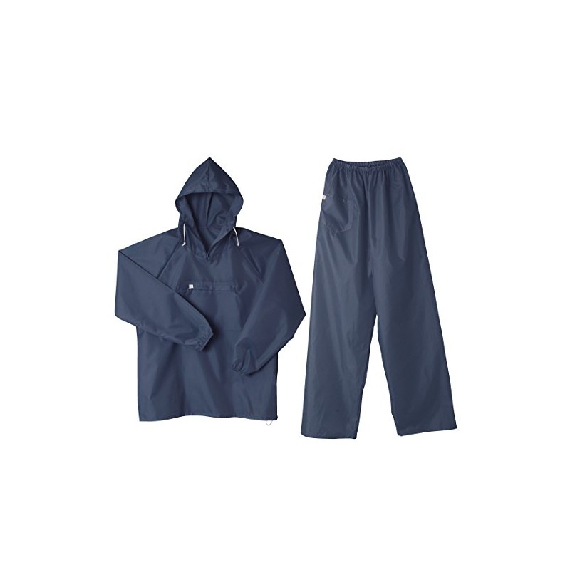 SHINMEN (シンメン) Men's Windbreaker, 05-navy, LL