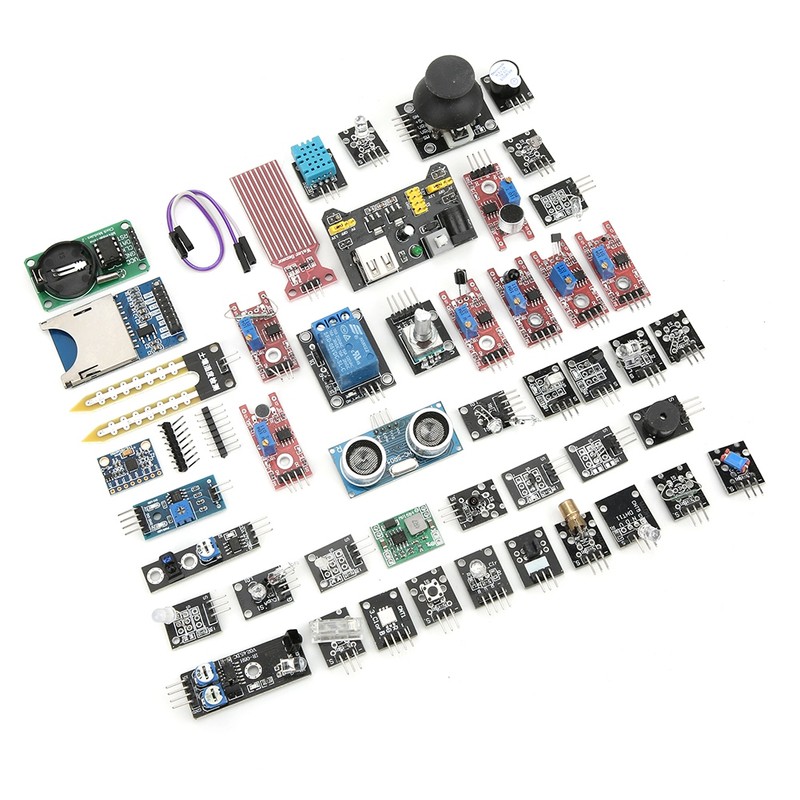 45pcs set Sensor Modules Starter Kit Professional DIY's Updated Development