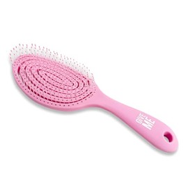 Give Me Flexy Paddle Brush - Detangle Hair Brush, Curly Hair Brush, Soft Bristle Paddle Hair Brush - Sensitive Scalps & Stubborn Knots, Lightweight & Vented Loop Design, For Dry & Wet Hair