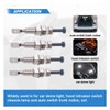 ZIMISI Car Door Pin Switches, Momentary ON Off 12VDC 20A