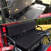 MOMIRAC 2 Set UTV Front & Rear Seat Covers For