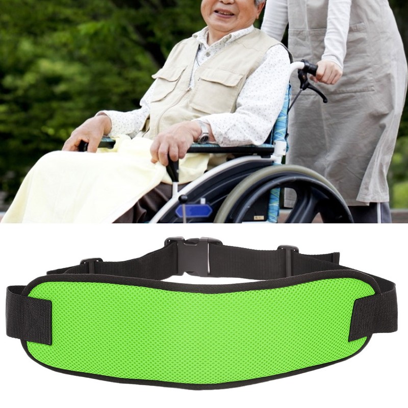 Wheelchair Seats Belt Adjustable Safety Harness Fixing Breathable Brace for