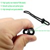 Plastic Cord Locks Double Hole Spring Stopper,Suit for Drawstrings,Bags,Shoelaces,Clothing (10)