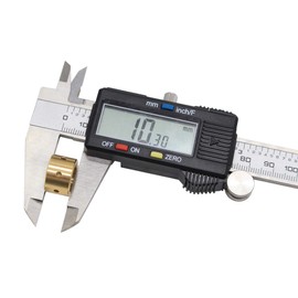 WONDERSUNM Digital Caliper 0-6 Inches/0-150 mm Digital Calipers with Large LCD Screen Inch/Metric/Fraction Conversion Caliper Measuring Tools for Professional