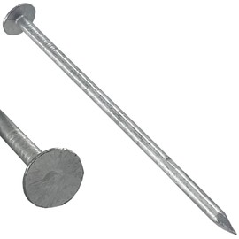 3”- 10d - SMOOTH SHANK ALUMINUM - 8 Gauge - ROOFING SIDING NAILS - Vinyl & Aluminum Siding & Facia Trim Nail – Aluminum metal secure holding Smooth Shank nails – Nail Qty (250)