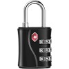 ZHEGE Suitcase Locks Combination, Travel Padlock, TSA Approved Luggage Locks