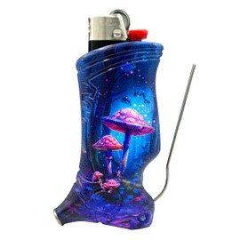 Toker Poker - Bic Lighter Case Multi Tool, Double Trouble Design, All Inclusive Tool for Camping and Other