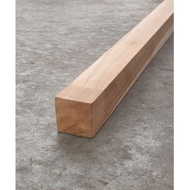 BioMaderas Teak wood rod, wedge-galvanised, FSC 100% 40 mm width, 40 mm thick, 10 cm length