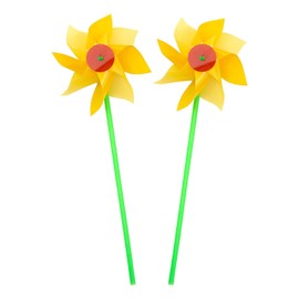 Fun Express Jumbo Sunflower Pinwheels, 12 Pieces