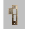 Generic 3-1/2"" Antique Brass Door Strike Plate Latch for Mortise,